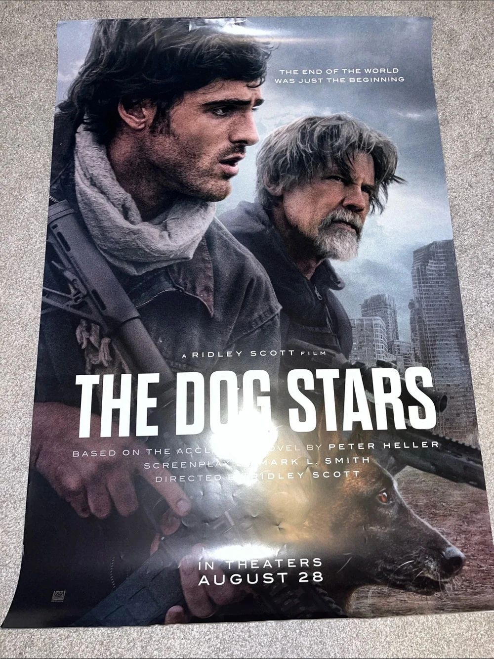The Dog Stars Movie Poster Josh Brolin Jacob Elordi Margaret Qualley WOW!